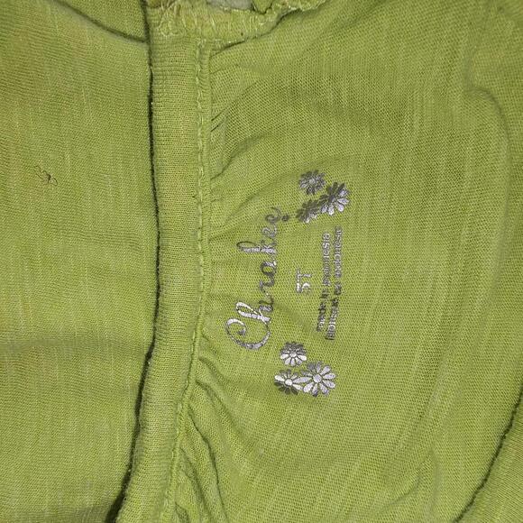 Chakie Girls' Flutter Sleeve Top - Picture 3 of 3